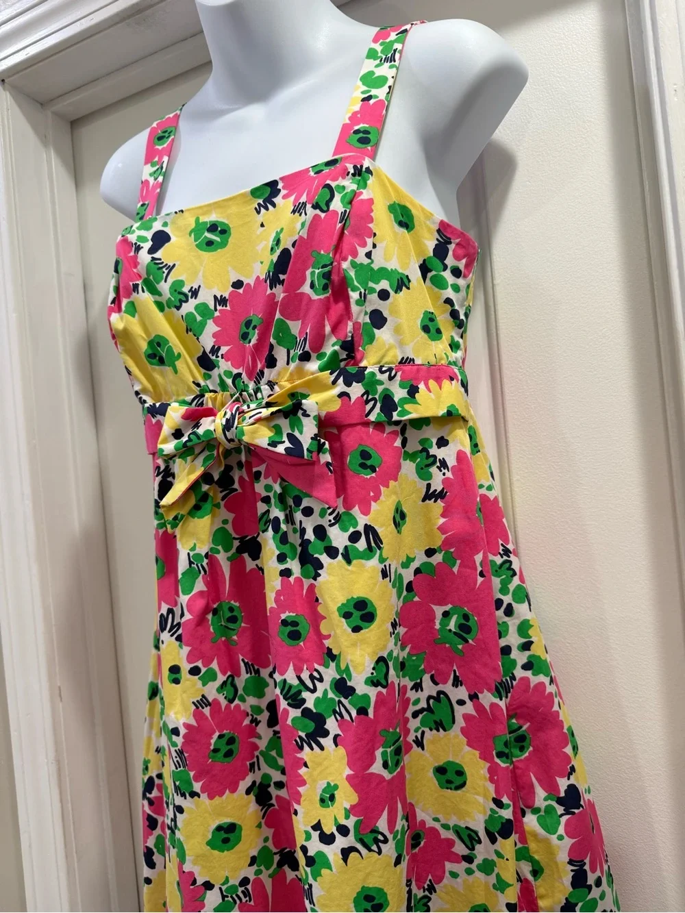 Lilly Pulitzer Avaline Dress Doodle Bug Daisy Floral Size 6